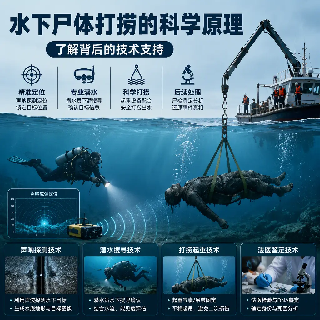 襄阳水下尸体打捞的科学原理，了解背后的技术支持